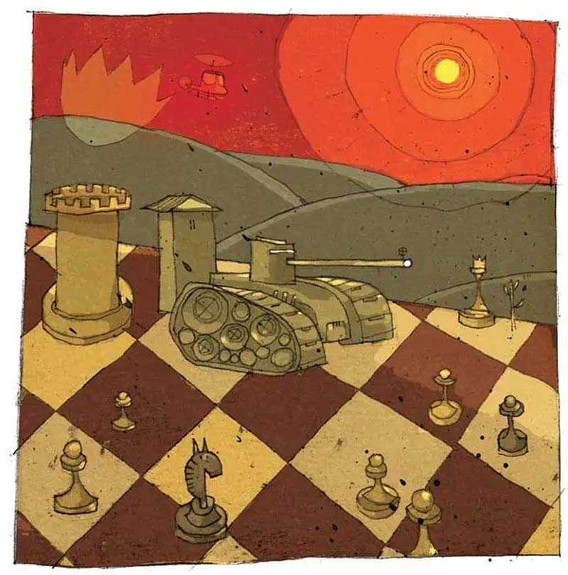 La estrategia militar de Ucrania