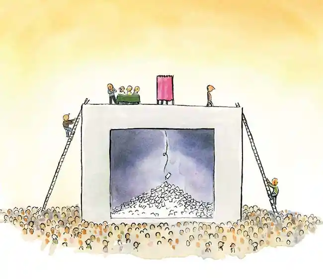 La sombra del caudillo y el cambio de régimen en México.