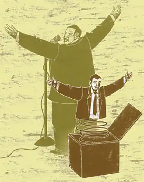 Un hombre de izquierda