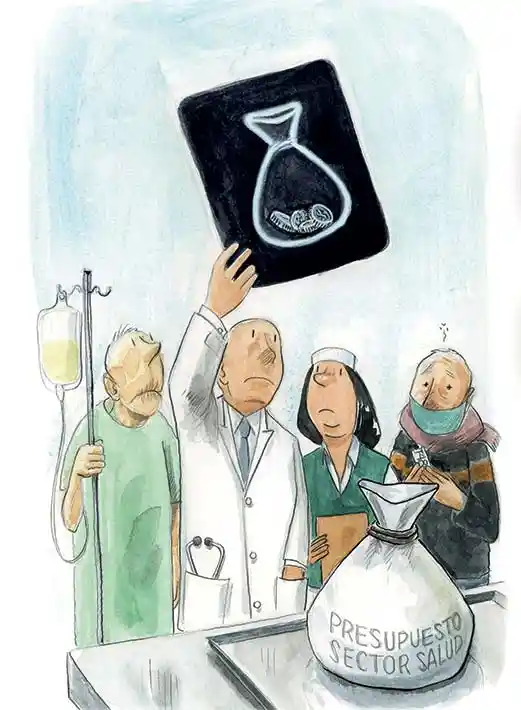 La salud exigua: es el dinero, estúpido