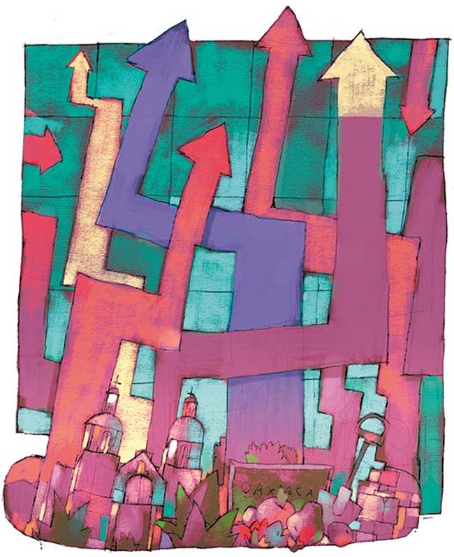 Pablo Iglesias en Oaxaca